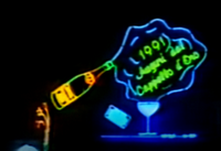 Buon anno con il neon
